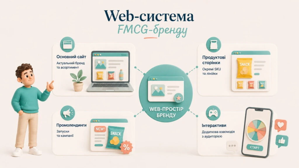 Web-система FMCG бренду
