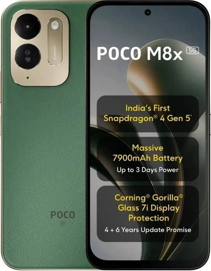 POCO M8x 5G, POCO M8x, POCO M8x 5G ціна, POCO M8x характеристики, POCO M8x 7900 мА·год, POCO M8x Snapdragon 4 Gen 5, POCO M8x 5G акумулятор, POCO смартфон, POCO M8x HyperOS 3, POCO M8x Android 16, смартфон 7900 мА·год, бюджетний смартфон POCO, POCO новинка, POCO 5G, POCO M8x дата продажу