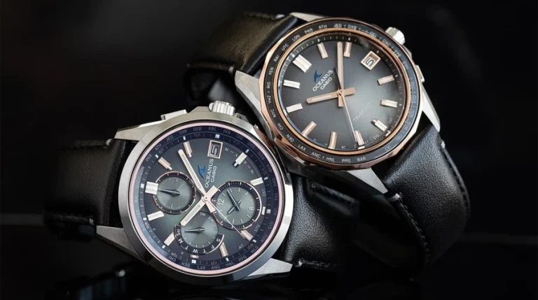 Casio представила преміальну серію титанових годинників Oceanus з двох лімітованих моделей