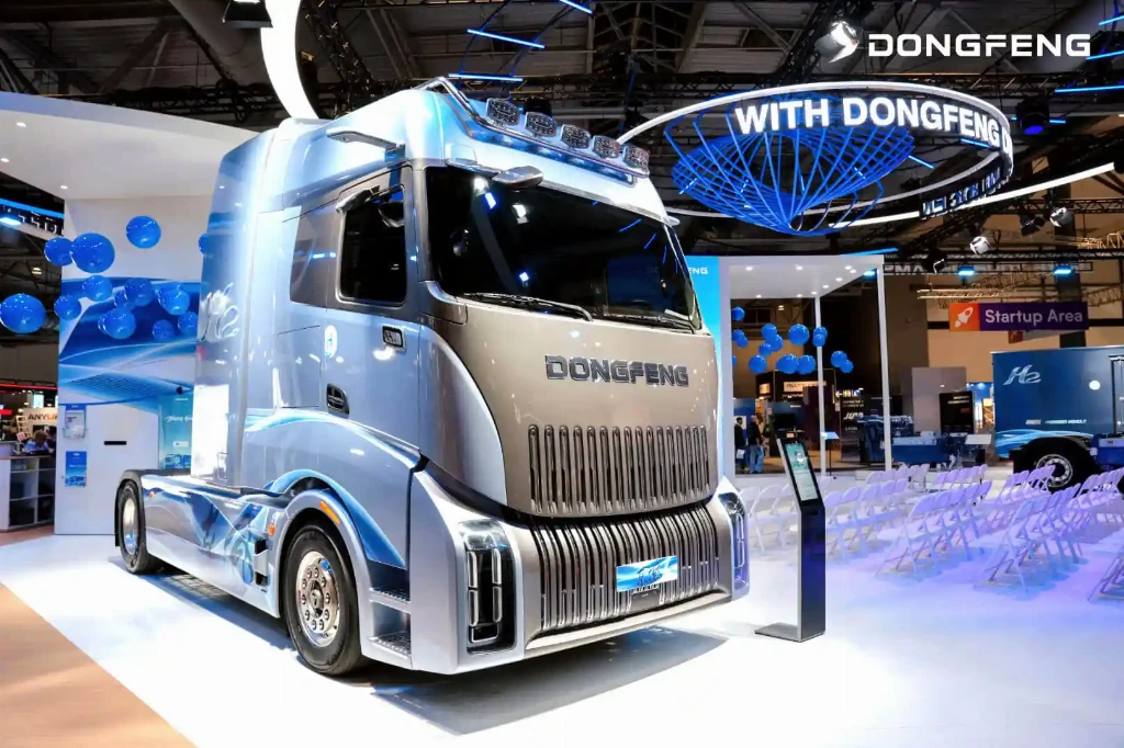Дебютував водневий тягач Dongfeng із запасом ходу 1700 км